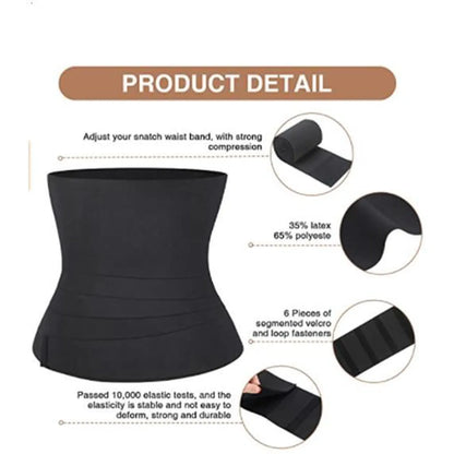 Abdominal Sweat Belt for Women and Men 6M