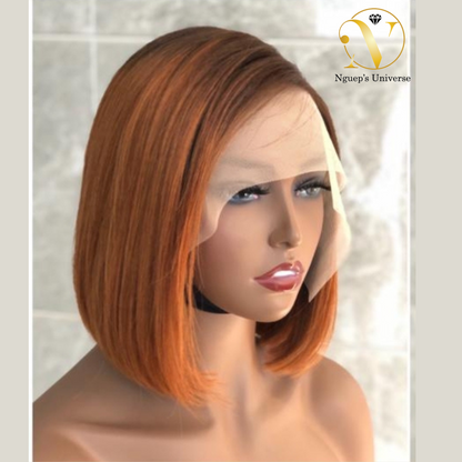 Orange Ombre Wig